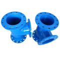 ISO 2531 Ductile Iron All Flange Tee K14 DCI Flange Pipe